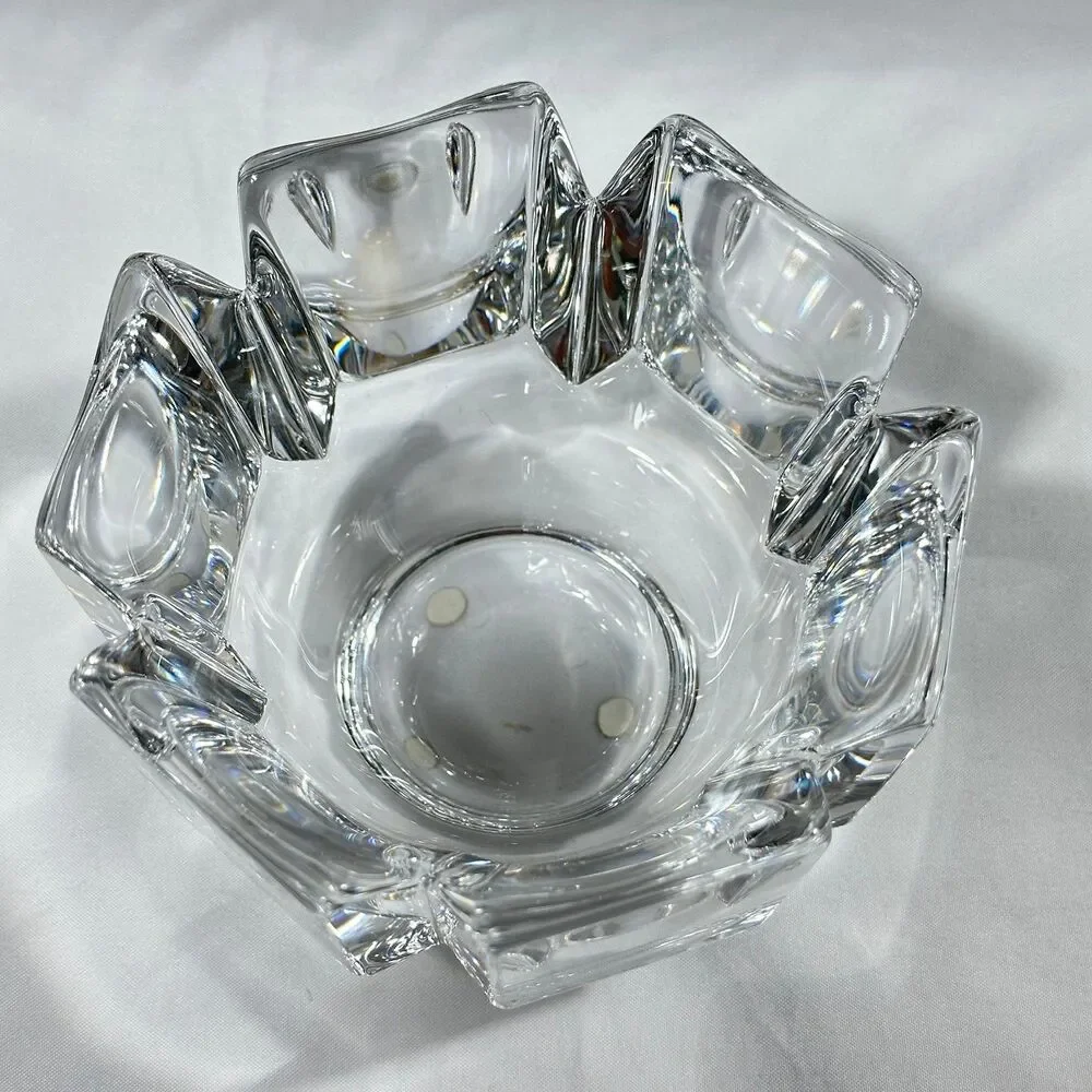 Orrefors White and Silver Dinnerware